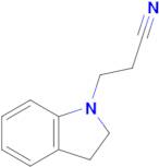 3-(2,3-Dihydro-1h-indol-1-yl)propanenitrile