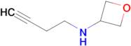 n-(But-3-yn-1-yl)oxetan-3-amine