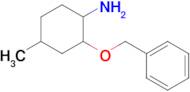 2-(benZyloxy)-4-methylcyclohexan-1-amine