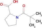 1-(2,2-Dimethylpropanoyl)pyrrolidine-2-carboxylic acid