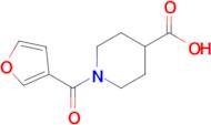 1-(Furan-3-carbonyl)piperidine-4-carboxylic acid