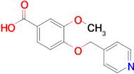 3-Methoxy-4-(pyridin-4-ylmethoxy)benzoic acid