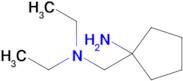 1-[(diethylamino)methyl]cyclopentan-1-amine