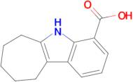 5h,6h,7h,8h,9h,10h-Cyclohepta[b]indole-4-carboxylic acid