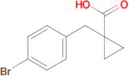 1-[(4-bromophenyl)methyl]cyclopropane-1-carboxylic acid