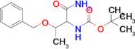 Tert-butyl n-[2-(benzyloxy)-1-carbamoylpropyl]carbamate