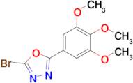 2-Bromo-5-(3,4,5-trimethoxyphenyl)-1,3,4-oxadiazole