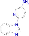 6-(1h-1,3-Benzodiazol-1-yl)pyridin-3-amine