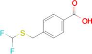 4-{[(difluoromethyl)sulfanyl]methyl}benzoic acid