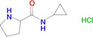 n-Cyclopropylpyrrolidine-2-carboxamide hydrochloride