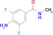 4-Amino-3,5-difluoro-n-methylbenzamide