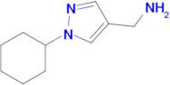 1-(1-Cyclohexyl-1h-pyrazol-4-yl)methanamine