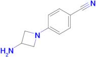 4-(3-Aminoazetidin-1-yl)benzonitrile
