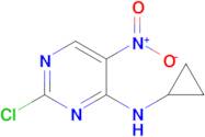 2-Chloro-n-cyclopropyl-5-nitropyrimidin-4-amine