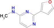 2-(Furan-3-yl)-n-methylpyrimidin-4-amine