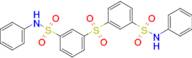 n-Phenyl-3-[3-(phenylsulfamoyl)benzenesulfonyl]benzene-1-sulfonamide