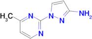 1-(4-Methylpyrimidin-2-yl)-1h-pyrazol-3-amine