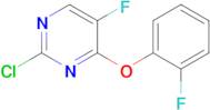 2-Chloro-5-fluoro-4-(2-fluorophenoxy)pyrimidine