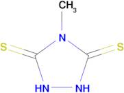 4-methyl-1,2,4-triazolidine-3,5-dithione