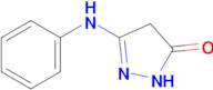 3-(Phenylamino)-4,5-dihydro-1h-pyrazol-5-one