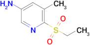 6-(Ethanesulfonyl)-5-methylpyridin-3-amine