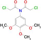 2-Chloro-n-(2-chloroacetyl)-n-(3,4,5-trimethoxyphenyl)acetamide