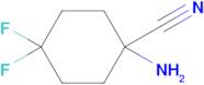 1-Amino-4,4-difluorocyclohexane-1-carbonitrile