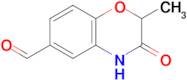 2-Methyl-3-oxo-3,4-dihydro-2h-1,4-benzoxazine-6-carbaldehyde