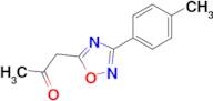 1-[3-(4-methylphenyl)-1,2,4-oxadiazol-5-yl]propan-2-one