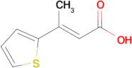 (E)-3-(Thiophen-2-yl)but-2-enoic acid