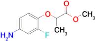 Methyl 2-(4-amino-2-fluorophenoxy)propanoate