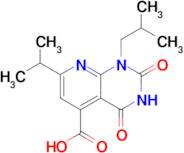 1-(2-Methylpropyl)-2,4-dioxo-7-(propan-2-yl)-1h,2h,3h,4h-pyrido[2,3-d]pyrimidine-5-carboxylic acid