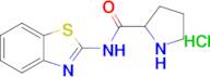 n-(1,3-Benzothiazol-2-yl)pyrrolidine-2-carboxamide hydrochloride