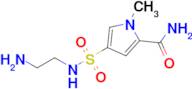 4-[(2-aminoethyl)sulfamoyl]-1-methyl-1h-pyrrole-2-carboxamide