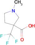 1-Methyl-3-(trifluoromethyl)pyrrolidine-3-carboxylic acid