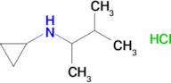 n-(3-Methylbutan-2-yl)cyclopropanamine hydrochloride