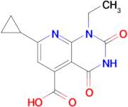 7-Cyclopropyl-1-ethyl-2,4-dioxo-1h,2h,3h,4h-pyrido[2,3-d]pyrimidine-5-carboxylic acid