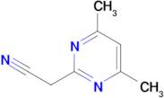 2-(4,6-Dimethylpyrimidin-2-yl)acetonitrile