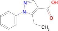 5-Ethyl-1-phenyl-1h-pyrazole-4-carboxylic acid