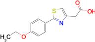 2-[2-(4-ethoxyphenyl)-1,3-thiazol-4-yl]acetic acid