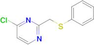 4-Chloro-2-[(phenylsulfanyl)methyl]pyrimidine