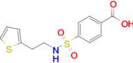 4-{[2-(thiophen-2-yl)ethyl]sulfamoyl}benzoic acid