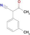 2-(3-Methylphenyl)-3-oxobutanenitrile