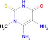 5,6-Diamino-1-methyl-2-sulfanylidene-1,2,3,4-tetrahydropyrimidin-4-one