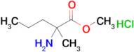 Methyl 2-amino-2-methylpentanoate hydrochloride