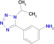 3-[1-(propan-2-yl)-1h-1,2,3,4-tetrazol-5-yl]aniline