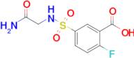 5-[(carbamoylmethyl)sulfamoyl]-2-fluorobenzoic acid