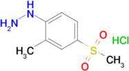 (4-Methanesulfonyl-2-methylphenyl)hydrazine hydrochloride