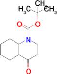 Tert-butyl 4-oxo-decahydroquinoline-1-carboxylate