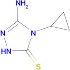 3-amino-4-cyclopropyl-4,5-dihydro-1H-1,2,4-triazole-5-thione